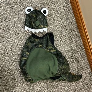 Stuffed dinosaur costume